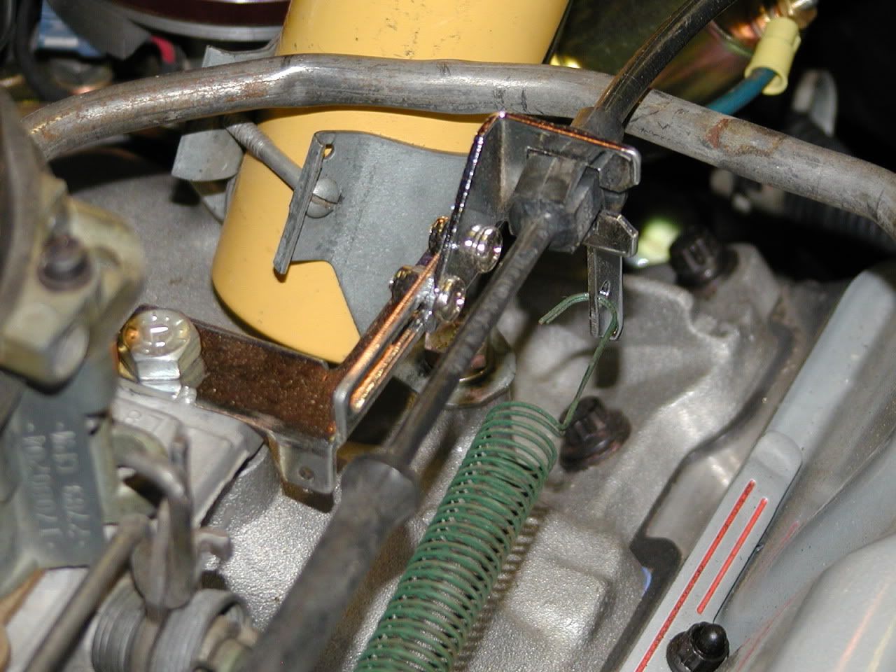 accelerator cable adjustment Chevelle Tech